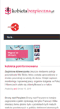 Mobile Screenshot of kobietabezpieczna.pl